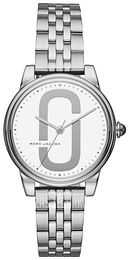 Marc by Marc Jacobs Dress Biały/Stal Ø36 mm MJ3559