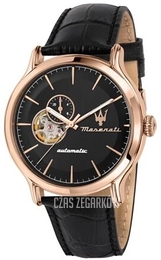 Maserati Epoca Czarny/Skóra Ø42 mm R8821118009