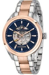 Maserati Traguardo Niebieski/Stal Ø45 mm R8823112005