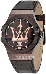 Maserati Potenza Brązowy/Skóra Ø42 mm R8851108011