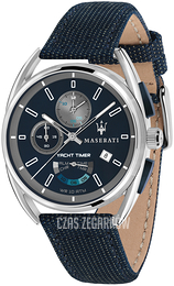 Maserati Trimarano Niebieski/Skóra Ø41 mm R8851132001