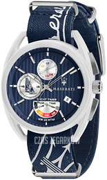 Maserati Trimarano Niebieski/Skóra Ø41 mm R8851132003