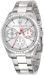 Maserati Competizione Srebrny/Stal Ø43 mm R8853100017