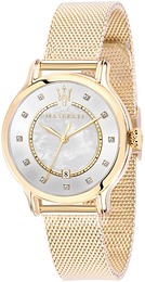 Maserati Epoca Biały/Stal w odcieniu złota Ø34 mm R8853118502