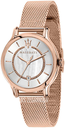 Maserati Epoca Srebrny/Stal w kolorze różowego złota Ø34 mm R8853118506