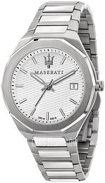 Maserati Stile Srebrny/Stal Ø42 mm R8853142005