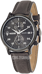 Maserati Epoca Czarny/Skóra Ø43 mm R8871618002