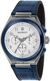 Maserati Triconic Biały/Guma Ø43 mm R8871639001