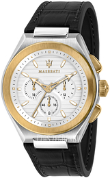 Maserati Triconic Biały/Guma Ø43 mm R8871639004