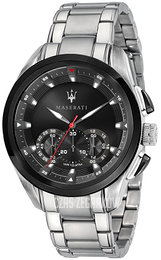 Maserati Traguardo Czarny/Stal Ø45 mm R8873612015