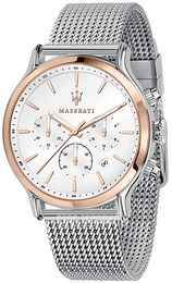 Maserati Epoca Biały/Stal Ø42 mm R8873618009