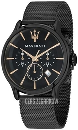 Maserati Epoca Czarny/Stal Ø42 mm R8873618013