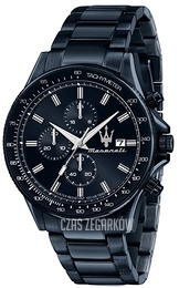 Maserati Sfida Niebieski/Stal Ø44 mm R8873640023