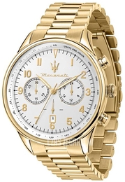 Maserati Tradizione Biały/Pozlacana Ø45 mm R8873646003