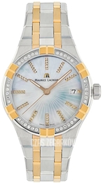 Maurice Lacroix Aikon Biały/Stal w odcieniu złota Ø35 mm AI1106-PVPD2-170-1