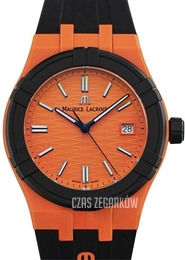 Maurice Lacroix Aikon Pomarańczowy/Guma Ø40 mm AI2008-50050-300-0