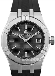 Maurice Lacroix Aikon Czarny/Guma Ø39 mm AI6007-SS000-330-2