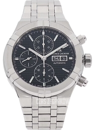Maurice Lacroix Aikon Czarny/Stal Ø44 mm AI6038-SS00F-330-A