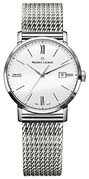 Maurice Lacroix Eliros Biały/Stal Ø30 mm EL1084-SS002-111-1