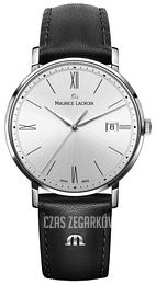 Maurice Lacroix Eliros Srebrny/Skóra Ø38 mm EL1087-SS001-112-1