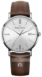 Maurice Lacroix Eliros Srebrny/Skóra Ø38 mm EL1087-SS001-112-2