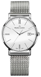 Maurice Lacroix Eliros Biały/Stal Ø38 mm EL1087-SS002-111-1