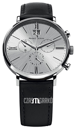 Maurice Lacroix Eliros Srebrny/Skóra Ø40 mm EL1088-SS001-110-1