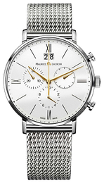 Maurice Lacroix Eliros Biały/Stal Ø40 mm EL1088-SS002-112-1