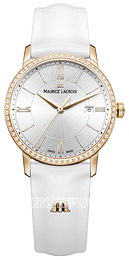Maurice Lacroix Eliros Date Ladies Srebrny/Skóra Ø30 mm EL1094-PVPD1-112-1
