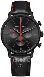 Maurice Lacroix Eliros Czarny/Skóra Ø40 mm EL1098-PVB01-310-1