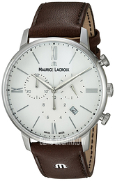 Maurice Lacroix Eliros Biały/Skóra Ø40 mm EL1098-SS001-112-1