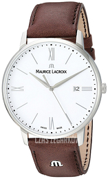 Maurice Lacroix Eliros Biały/Skóra Ø40 mm EL1118-SS001-113-1