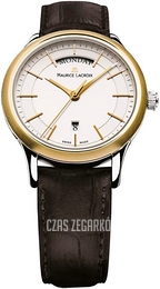 Maurice Lacroix Les Classiques Srebrny/Skóra Ø38 mm LC1007-SY021-130