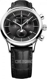 Maurice Lacroix Les Classiques Czarny/Skóra Ø40 mm LC1148-SS001-331
