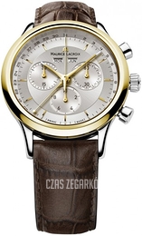 Maurice Lacroix Maurice Lacroix Les Classiques Srebrny/Skóra Ø40 mm LC1228-PVY11-130