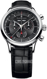 Maurice Lacroix Les Classiques Czarny/Skóra Ø40 mm LC1228-SS001-331