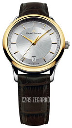 Maurice Lacroix Les Classiques Srebrny/Skóra Ø38 mm LC1237-PVY11-130-2