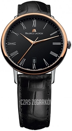 Maurice Lacroix Les Classiques Czarny/Skóra Ø38 mm LC6067-PS101-310