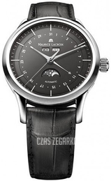 Maurice Lacroix Les Classiques Czarny/Skóra Ø40 mm LC6068-SS001-331