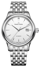 Maurice Lacroix Les Classiques Biały/Stal Ø40 mm LC6098-SS002-130-1