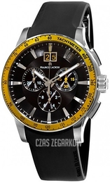Maurice Lacroix Miros Czarny/Guma Ø40 mm MI1098-SS051-331