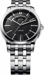 Maurice Lacroix Pontos Czarny/Stal Ø40 mm PT6158-SS002-33E