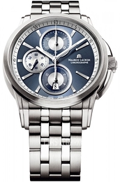 Maurice Lacroix Pontos Niebieski/Stal Ø43 mm PT6188-SS002-430