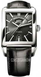 Maurice Lacroix Pontos Czarny/Skóra Ø42.3 mm PT6237-SS001-33E