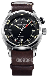 Maurice Lacroix Pontos Czarny/Skóra Ø43 mm PT6248-SS001-330-2