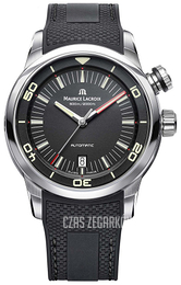 Maurice Lacroix Pontos Czarny/Guma Ø43 mm PT6248-SS001-330-3