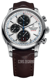 Maurice Lacroix Pontos Biały/Skóra Ø43 mm PT6288-SS001-130-2