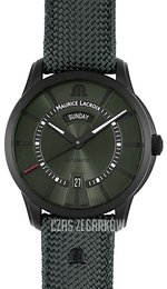 Maurice Lacroix Pontos Zielony/Skóra Ø41 mm PT6358-DLB04-630-5
