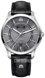 Maurice Lacroix Pontos Szary/Skóra Ø41 mm PT6358-SS001-332-1