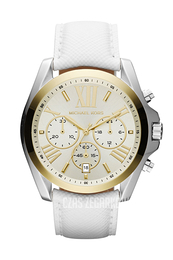 Michael Kors Bradshaw Beżowy/Skóra Ø43 mm MK2282